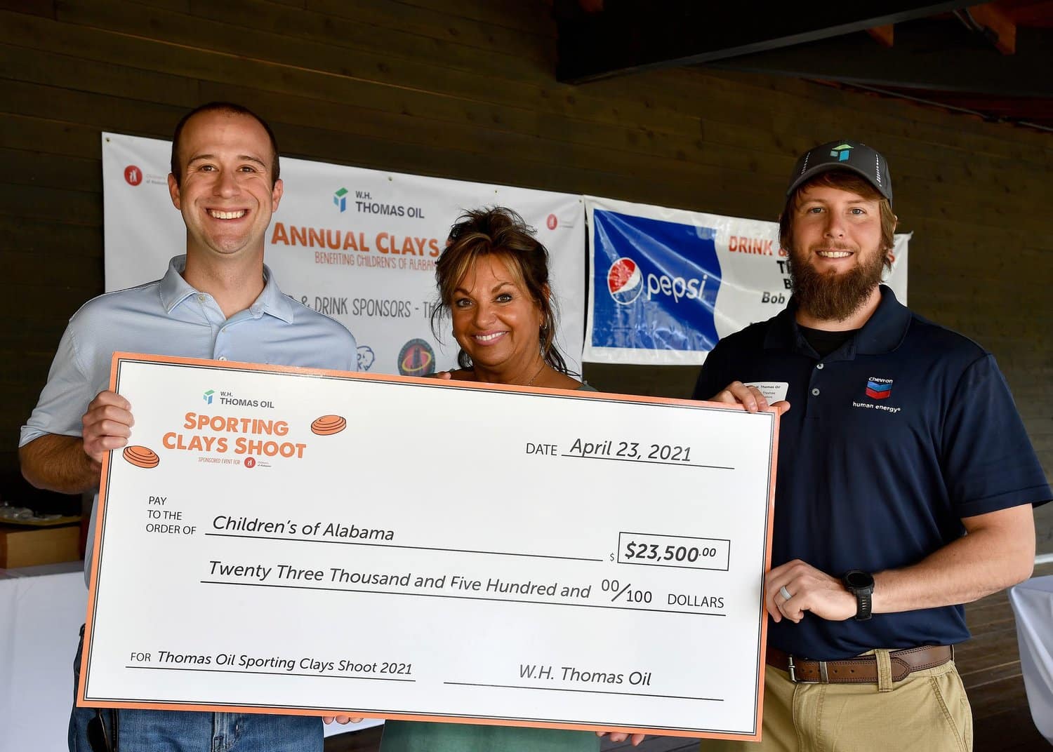 WH Thomas Oil, Clays Shoot 2021 for Children's Hospital of Alabama