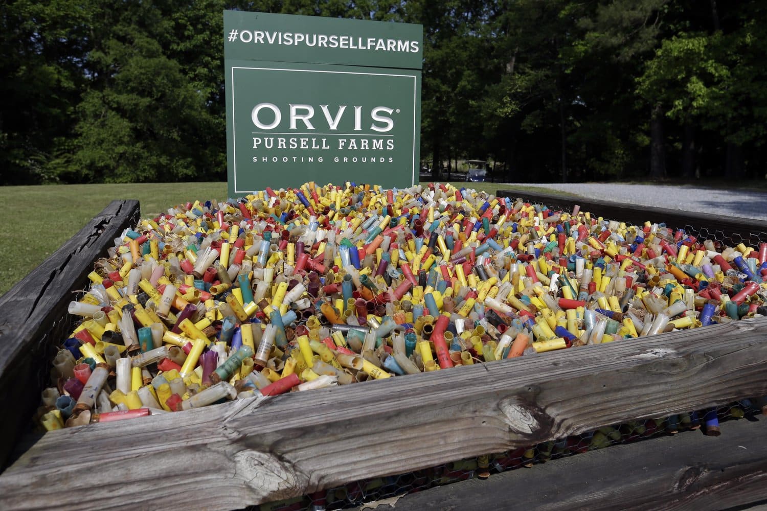 Skeet Shoot Friday, April 29, 2022, in Fayette, Ala. (AP Photo/Butch Dill)