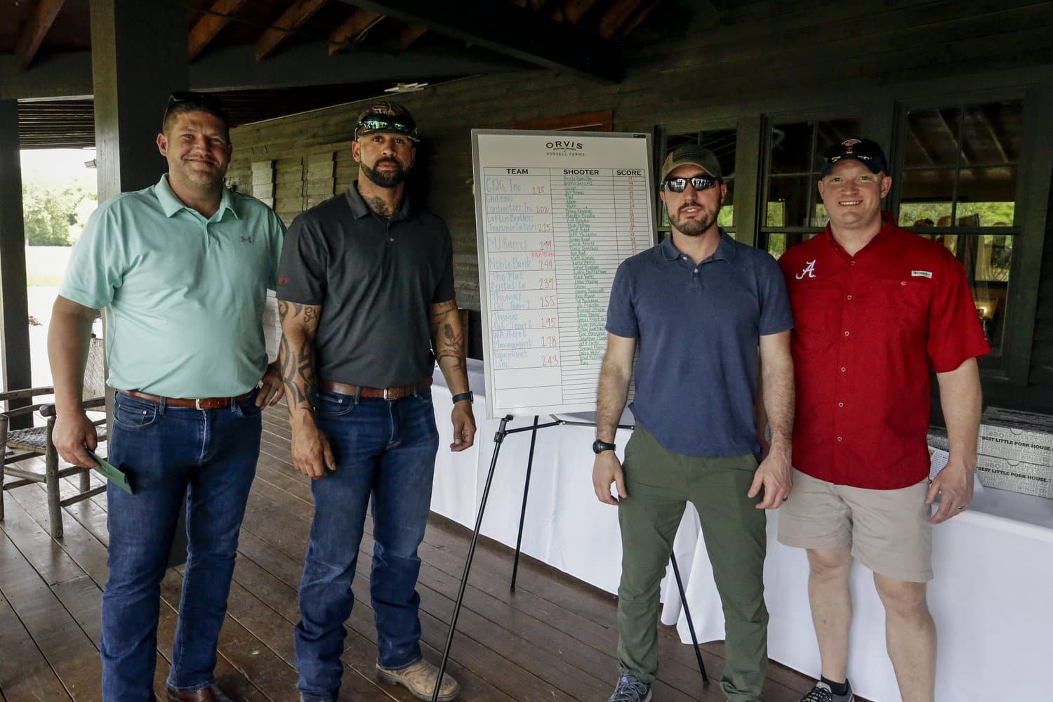 Skeet Shoot Friday, April 29, 2022, in Fayette, Ala. (AP Photo/Butch Dill)